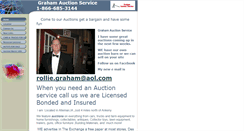 Desktop Screenshot of grahamauction.com